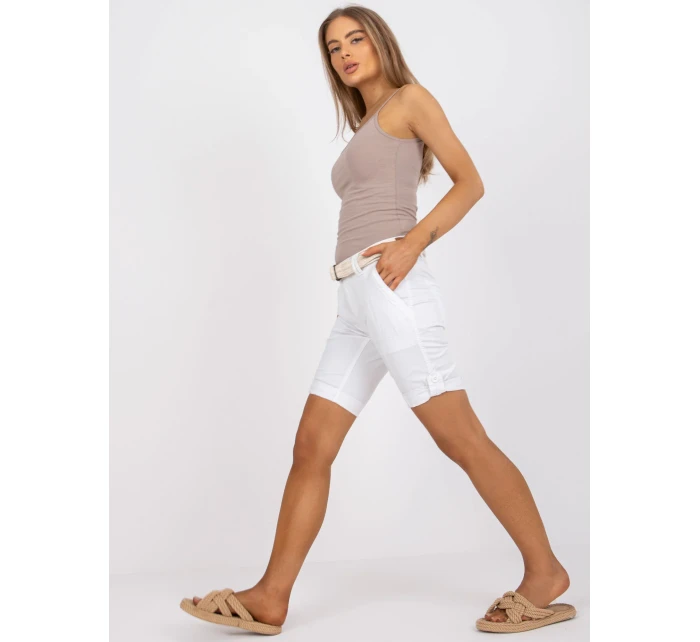 Šortky D60530Z62189Z bílé