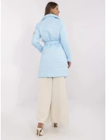 Płaszcz MI PL model 20961880 jasny niebieski - FPrice Płaszcz MI PL model 20961880 jasny niebieski - FPrice
