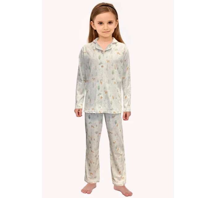 PYŽAMO DÍVKA MLADÁ DR 973/184 LES 2 PYŽAMO DÍVKA MLADÁ DR 973/184 LES 2