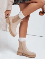 Dámské krémové kozačky MONDERICO FashionStreet ZY0540