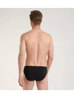 Pánské slipy GO Natural Brief C2P - BLACK - černá 0004 - SLOGGI