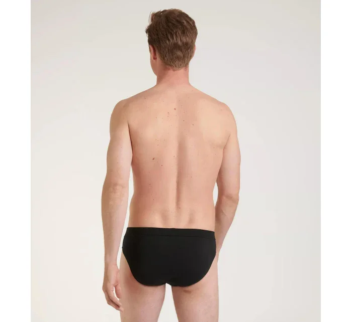 Pánské slipy GO Natural Brief C2P - BLACK - černá 0004 - SLOGGI