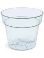 PLANTI PLANT 12CM čirý květináč