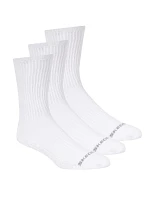 Skechers 3 ks unisex ponožky bez froté S601102-100 bílé 43–46 Skechers 3 ks unisex ponožky bez froté S601102-100 bílé 43–46