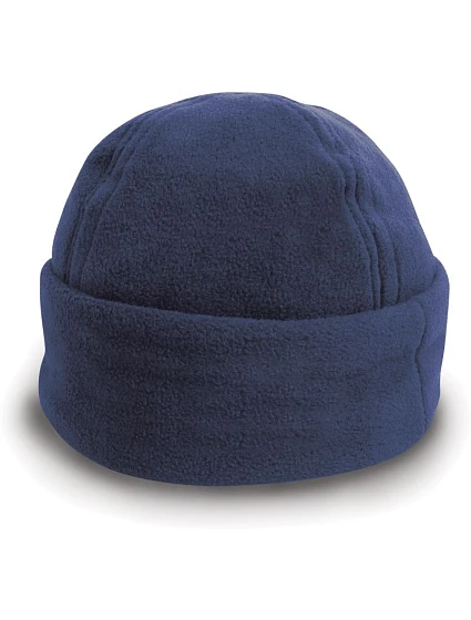Result Headwear RC 141X Fleecová čepice s širokou manžetou 28.141X navy