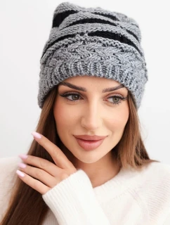 Fleecová čepice Marta K231 ecru