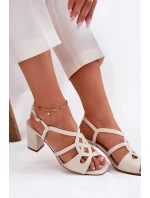 Dámské Sandály Na Podpatku model 21694662 - SERGIO LEONE