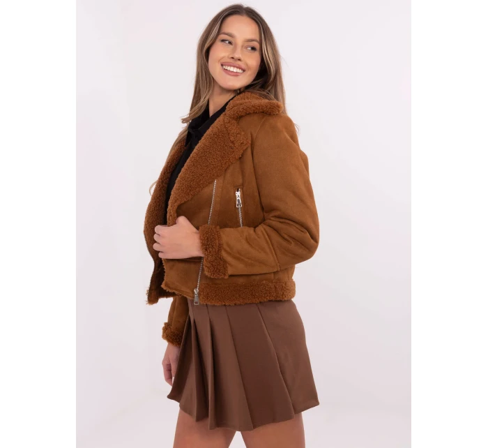 MI KR bunda 21848.71 světle hnědá MI KR bunda 21848.71 světle hnědá