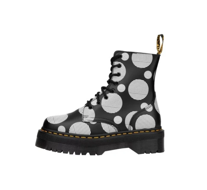 Dámská kotníková obuv  Černá s bílou vzor  model 21474848 - Dr. Martens
