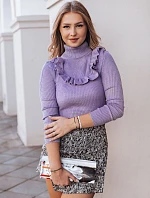 Dámský svetr NOAH fialový FashionStreet MY1407