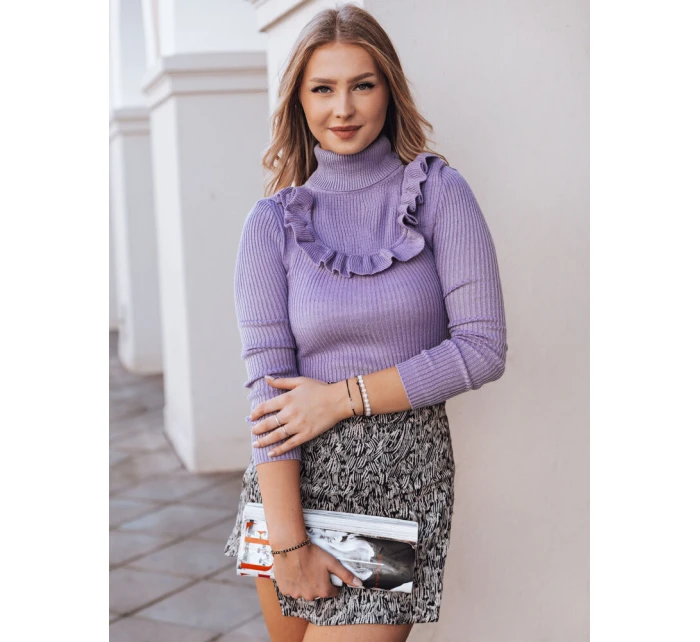 Dámský svetr NOAH fialový FashionStreet MY1407