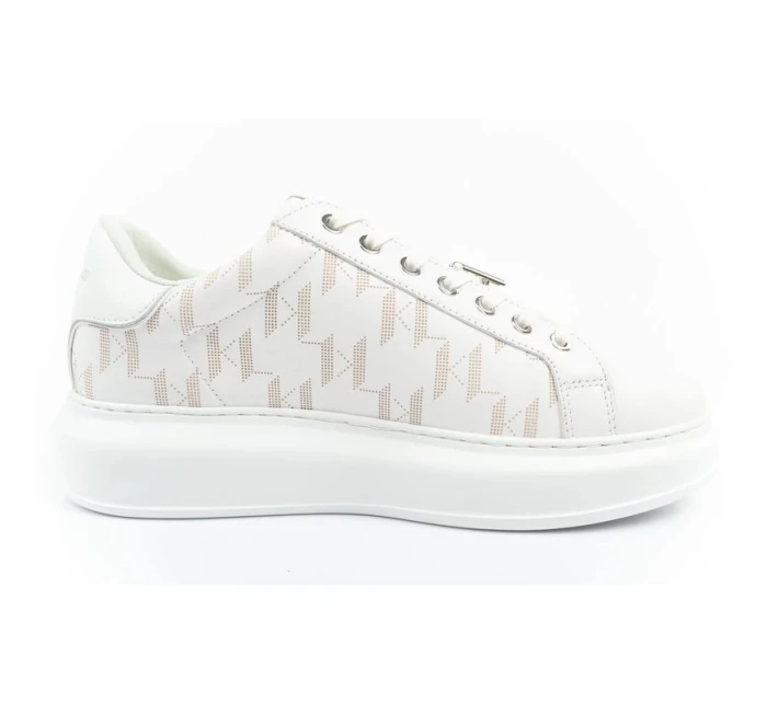 model 21356731 pánské tenisky kožené bílé - Karl Lagerfeld