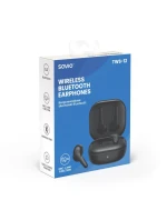 SAVIO BEZDRÁTOVÁ BLUETOOTH SLUCHÁTKA 5.3 S MIKROFONEM, ANC, ENC, QC TWS-12