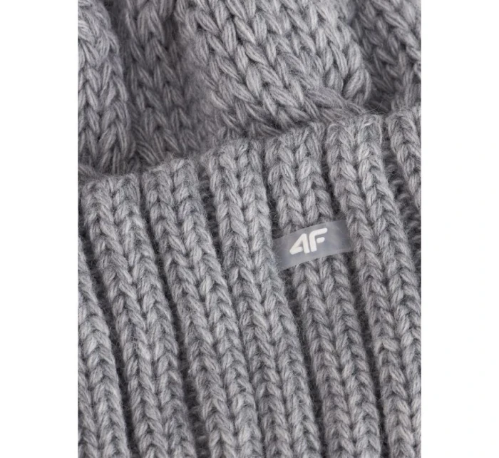 Dámská vlněná zimní čepice 4F 4FRAW25ACAPF0724-27M
