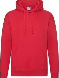 Fruit of the Loom Premium Hooded Sweat Pánská mikina s kapucí 16.2152 red