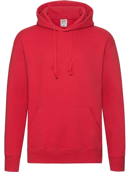 Fruit of the Loom Premium Hooded Sweat Pánská mikina s kapucí 16.2152 red Fruit of the Loom Premium Hooded Sweat Pánská mikina s kapucí 16.2152 red