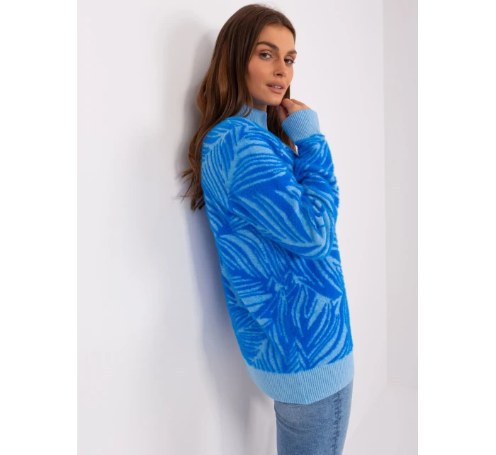 Sweter AT SW model 18884706 niebieski - FPrice