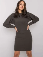 Šaty RV SK 6079.65 tmavá khaki Šaty RV SK 6079.65 tmavá khaki