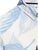 Pánská košile s krátkým rukávem bílá Dstreet KX1035