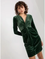 Dámské šaty RP SK model 19349778 tmavě zelená - Rue Paris