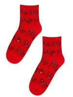 Dámské vzorované ponožky model 6354545 - Wola