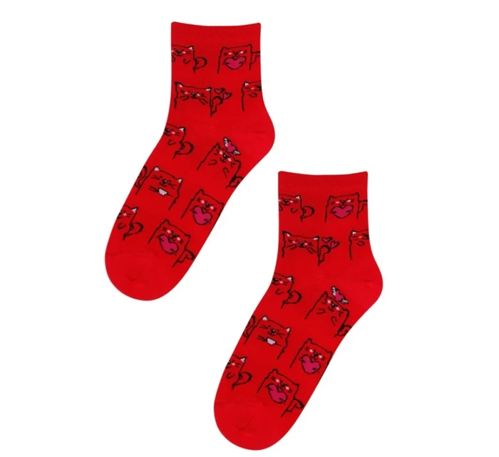 Dámské vzorované ponožky model 6354545 - Wola