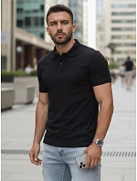 Pánské polo tričko černé Dstreet model 21977441 - FashionStreet Pánské polo tričko černé Dstreet model 21977441 - FashionStreet