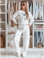 Dámské široké tepláky DRESMOOD PREMIUM světle šedé FashionStreet UY2685 Dámské široké tepláky DRESMOOD PREMIUM světle šedé FashionStreet UY2685