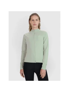 Dámské cyklistické tričko s dlouhým rukávem 4F 4FWSS25TFLOF343-47S