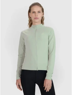 Dámské cyklistické tričko s dlouhým rukávem 4F 4FWSS25TFLOF343-47S