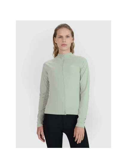 Dámské cyklistické tričko s dlouhým rukávem 4F 4FWSS25TFLOF343-47S Dámské cyklistické tričko s dlouhým rukávem 4F 4FWSS25TFLOF343-47S