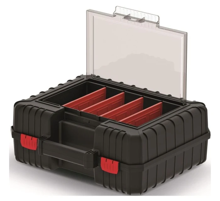 KUFR NA ELEKTRICKÉ NÁŘADÍ S ORGANIZÉREM SE 4 PŘIHRÁDKAMI HEAVY 40 KISTENBERG