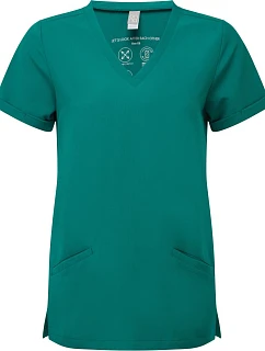 Onna NN 310 Dámský strečový kazak s výstřihem do V 39.N310 clean green