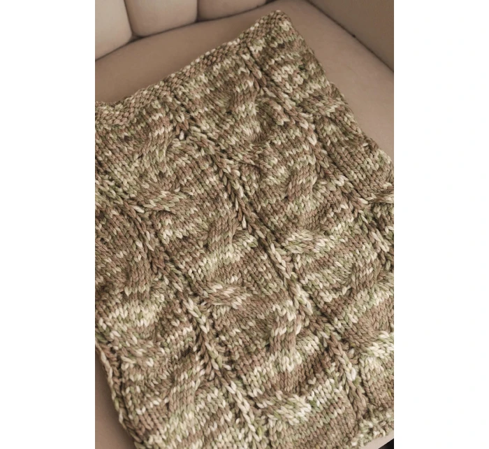 model 21859499 Dámská čepice s kapucí zelená neonová - K-Fashion