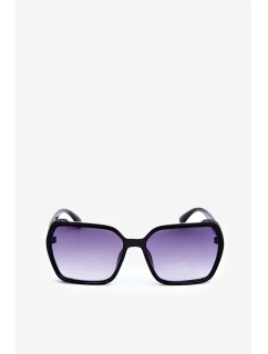 Dámské černé sluneční brýle s UV400 ochranou