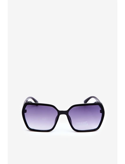 Dámské černé sluneční brýle s UV400 ochranou