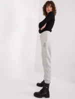 Tepláky D10047O62214B2 světle šedé