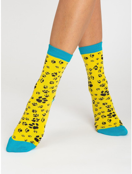 Ponožky WS SR 4799 žluté