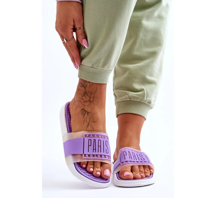 Dámské sportovní pantofle fialový Sunrise Dámské sportovní pantofle fialový Sunrise