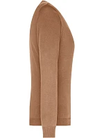 JN Dámský svetr s výstřihem do V 02.0 camel model 22487862 - Daiber