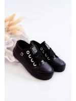Dětské Kožené Tenisky BIG STAR model 21579713 Černá - Big Star Shoes
