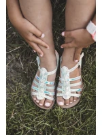 Dětské Gladiátorské Sandálky S Páskem V Multibarevném Designu Radovia Dětské Gladiátorské Sandálky S Páskem V Multibarevném Designu Radovia