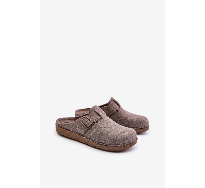 Pánské Pantofle S Přezkou Preventivní Pantofle Inblu Béžové MT000012