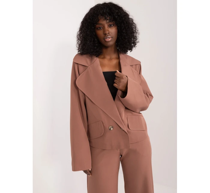 Bunda LK MA 509578.20 hnědá Bunda LK MA 509578.20 hnědá