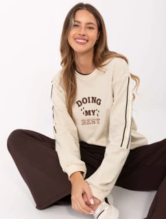 Bluza RV BL model 21480319 jasny beżowy - FPrice