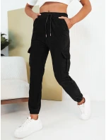 Dámské tepláky FLAYON černé FashionStreet UY2058 Dámské tepláky FLAYON černé FashionStreet UY2058