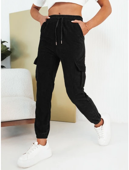 Dámské tepláky FLAYON černé FashionStreet UY2058 Dámské tepláky FLAYON černé FashionStreet UY2058