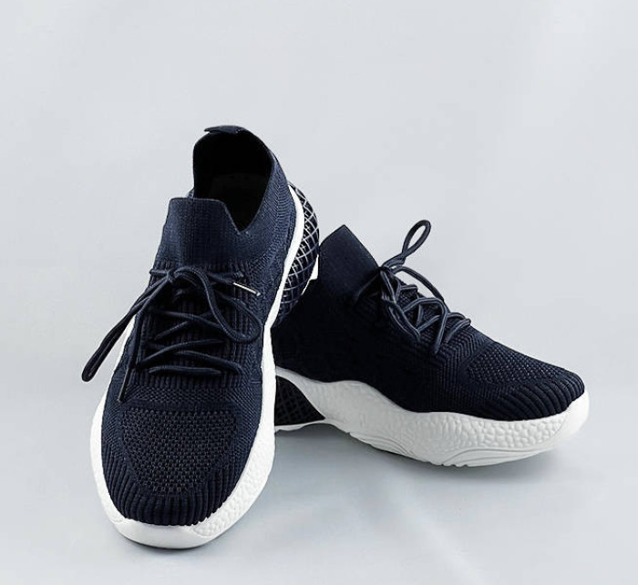 Tmavě modré dámské sportovní boty (JY21-3)