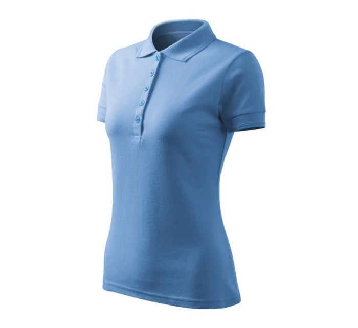 Dámské tričko Pique Polo Free (modré) Dámské tričko Pique Polo Free (modré)