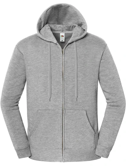 Iconic Premium Hooded Sweat Jacket Mikina s kapucí z těžké bavlny heather model 22459401 - Fruit of the Loom Iconic Premium Hooded Sweat Jacket Mikina s kapucí z těžké bavlny heather model 22459401 - Fruit of the Loom